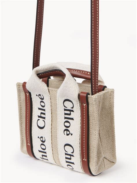 chloe woody nano bag|chloé woody medium tote bag.